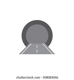 Vector illustration of the tunnel.