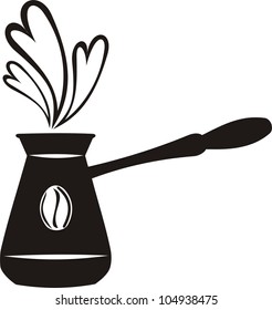 Vector illustration of turk for coffee