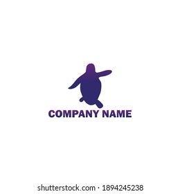 Vector illustration of turtle icon logo
