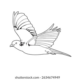 ilustração vetorial de roldana em aparência de contorno