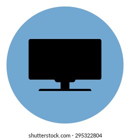 Vector Illustration of TV
