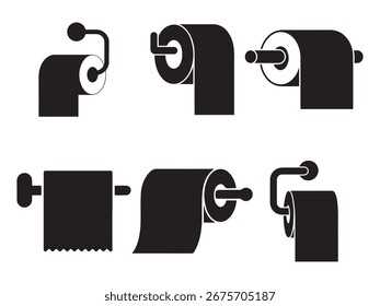 Vector Illustration of Two Black Tape Measures