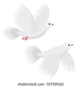 391 Two Doves Flying To Heaven Images, Stock Photos & Vectors ...