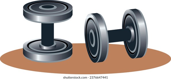 Vector illustration of two dumbbells for fitness enthusiasts
#vector #illustration #dumbbells #fitness #design #art #health #gym #workout #barbells #arm