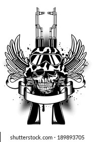 38,944 Grunge skull tattoo Images, Stock Photos & Vectors | Shutterstock