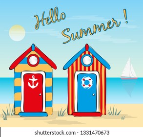 1,762 Cartoon beach hut Images, Stock Photos & Vectors | Shutterstock