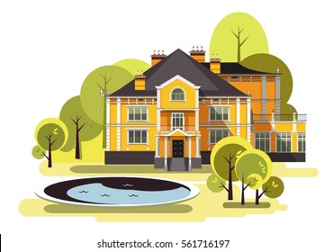 mansion house cartoon