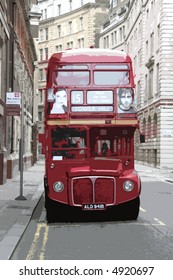 vector illustration of typical London Red Bus