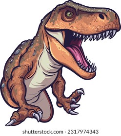 Vektorgrafik-Tyrannosaurus-Rex-Aufkleber