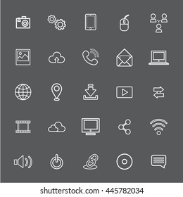 Vector Illustration UI Technology Icon Concept
