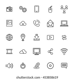 Vector Illustration UI Technology Icon Concept