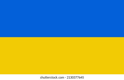 Vektorgrafik Ukraine Flagge. Ukraine