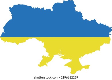 Vector Illustration of Ukraine map