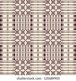 Vector illustration of ukrainian folk seamless pattern ornament. Ethnic ornament