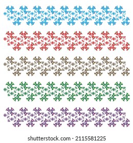 Imagen vectorial Del Ornamento Del Patrón De Seamless Ucraniano. Ilustración de vectores de ornamentos étnicos rusos

