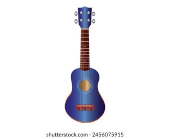 Vector Illustration of Ukulele Musical Instrument