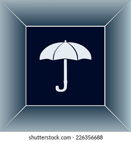 Vector illustration of umbrella 