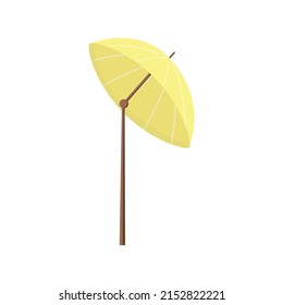 vector illustration of an umbrella for the beach