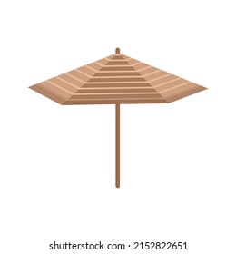 vector illustration of an umbrella for the beach