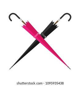 Vector Illustration umbrella flat