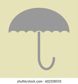 Vector illustration of Umbrella icon vector illustration
