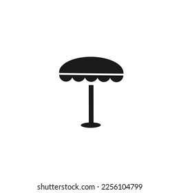 Vector illustration, umbrella icon. isolated on a white background.
