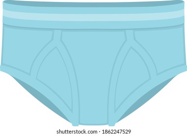 Ilustración vectorial de un emoticono de calzoncillos