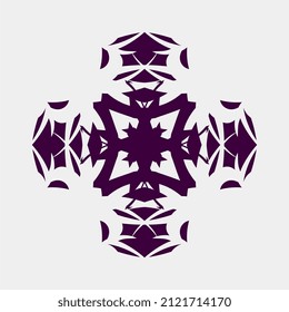 vector illustration of unique and beautiful motif images for wall decoration or cloth screen printing and public places