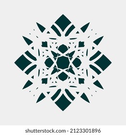 ilustración vectorial de imágenes únicas y hermosas con hermosos motivos florales para la decoración