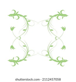 ilustración vectorial de plantas únicas y hermosas y buenas para bodas u otras decoraciones adecuadas