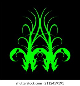 vector illustration of unique and beautiful plants for room decoration or t-shirt screen printing