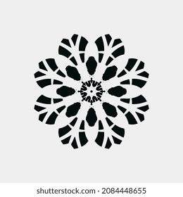 vector illustration of a unique and good flower ornament for decoration