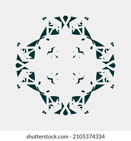 vector illustration of unique and good motif ornament images for decoration or cloth screen printing