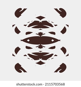vector illustration of unique and good motif images for cloth screen printing or wall decoration