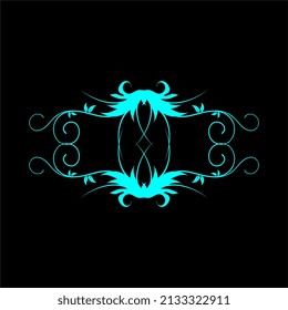vector illustration of unique and good plant motifs for invitation or wedding decorations