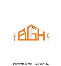 Vector illustration of a unique modern logo design
