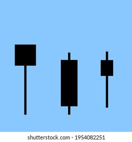 vector illustration unique shape for trading 