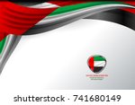 Vector illustration of United Arab Emirates Background for national day and other events