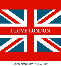 Vector Illustration of the United Kingdom Flag