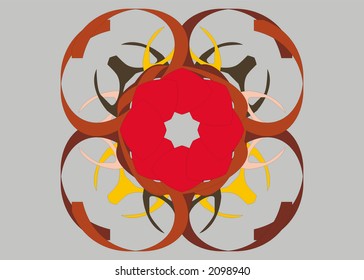 Vector illustration. Urban background series.
