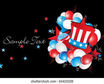 vector illustration for us background