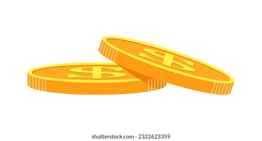 Vector illustration of US Dollar currency. Dollar money cash icon, cash register, money payment, dollar sign.