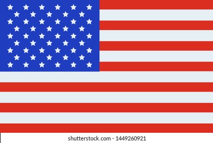 vector illustration usa flag image