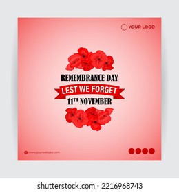 vector illustration for USA remembrance day card banner flyer poster