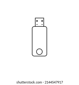 ilustración vectorial usb flash drive plantilla de diseño de iconos