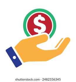 Vector Illustration of USD Currency Symbol