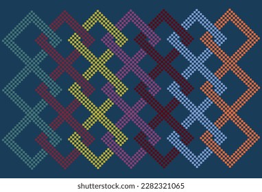 Vector Illustration Use it as a background or fabric pattern.