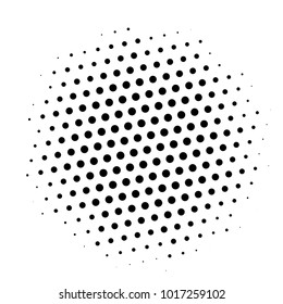 Vector illustration. Use for manga, books, comics. Black white dotted texture