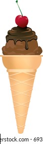 Vector Illustration of a Valentine Sweets.