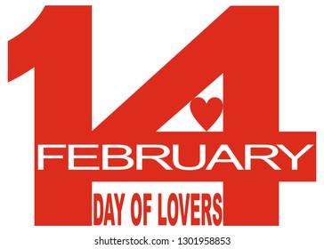 Vector illustration for Valentine's Day.